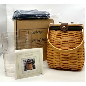 NEW Longaberger Collectors Club Charter Member 5 Yr Anniversary Basket